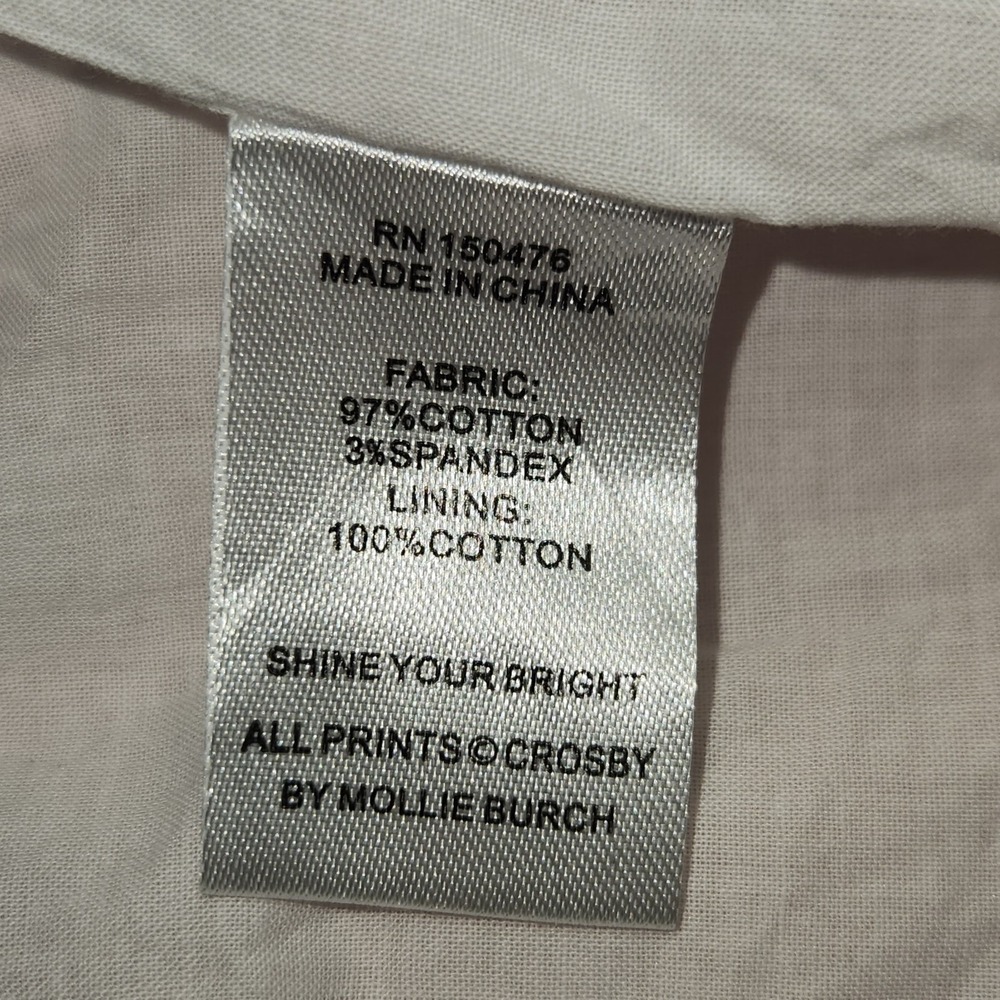 Crosby Mollie Burch Orange And White Gen Maxi Dress Poppy W/pockets Preppy *Read - Picture 14 of 15